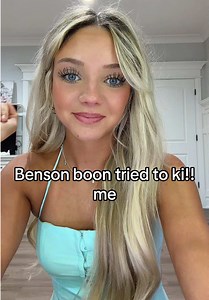 true story #storytime #bensonboone #blonde #blueeyes #viral | bensonboone