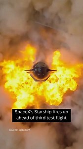 In a significant step towards its third test flight, SpaceX's Flight 3 Starship successfully completed a full-duration static fire test with all six of its Raptor engines. This test took place at the company's Starbase facility in South Texas, signalling readiness for the upcoming launch. Video: SpaceX/X #SpaceX #Starship #FireTest #space | India Today
