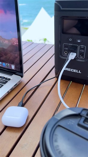Campfires glow brighter when your world stays powered. #Grecell | Grecell