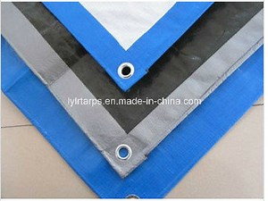 [Hot Item] Lurun Waterproof Lona Polythylene PE Tarpaulin with Grommets for Cars