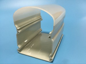 [Hot Item] Custom Polycarbonate Extrusion White Light Diffuser LED Linear Lamp Shades Plastic Covers