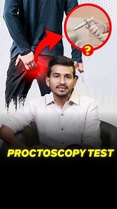 Proctoscopy test . . . . [Rectal bleeding, proctoscopy test, anal health check, correct diagnosis first, don’t self-medicate, rectal examination, simple painless procedure] | Padam Kumar B