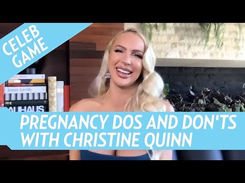 Christine Quinn on Sex While Pregnant, Baring Her Baby Bump and More!