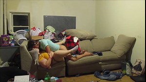 Wife Caught On Hidden Cam Fucking Pussy To Mouth With Sissy