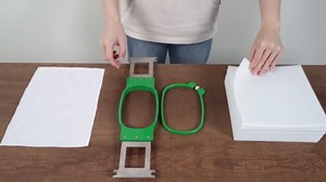 Machine Embroidery Stabilizer Backing 8"x8" - 150 Precut Sheets