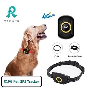 [Hot Item] Coin Size 3G 4G Mini GPS Traker IP67 Waterproof Collar Pet Dog Cat GPS Tracker with Sos Button