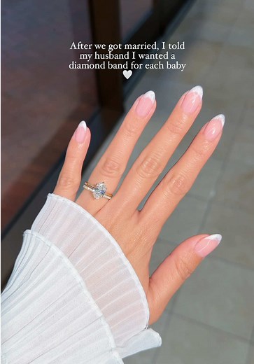 Jewelry becomes all the more precious when there’s special meaning behind each piece 💕 Once my kids are older, I’ll pass these rings on to them. 🥰 Ring Stack ✨ • Oval Hana Engagement Ring – $3,589 • 1.6mm Pavé Wedding Band – $1,199 • East/West Pear Band – $1,299 • Rosette Band – $1,199 Build your own stack 💍💕 💬 Text us 714.899.1122 🛍️ Visit our Huntington Beach showroom 💻 Shop online at PrincessBrideDiamonds.com