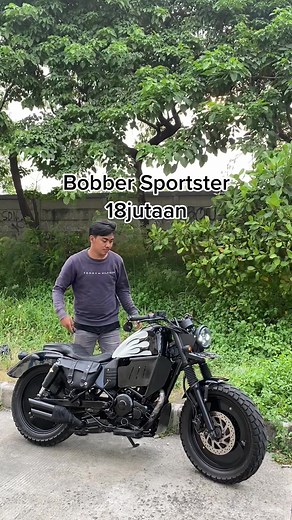 bobber sportster #fyp #motorcustommurah #motorcustom #jualmotorcustom #bobber #bobbercustom #bobbersportster #sportster