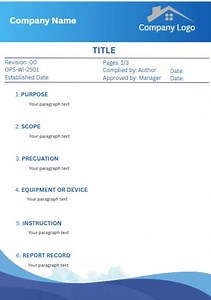 Standard Operating Procedure (SOP) Template, Work Instruction (WI), Production Form - Etsy UK