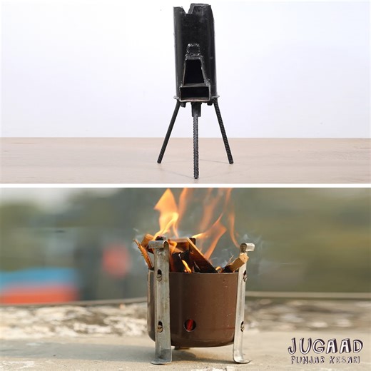 2 Ways to Make Camping Stove #jugaad | Jugaad