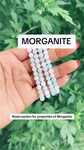 Fall in love with the gentle power of Morganite  Known as the Stone...