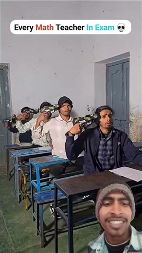Every math teacher in exam 😁 short # comedy # funny