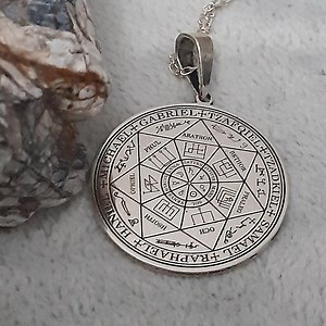 7 Archangel Pendant, Seven Archangels, 925 Sterling Silver, Necklace for Guidance Made Of, Archangel - Etsy