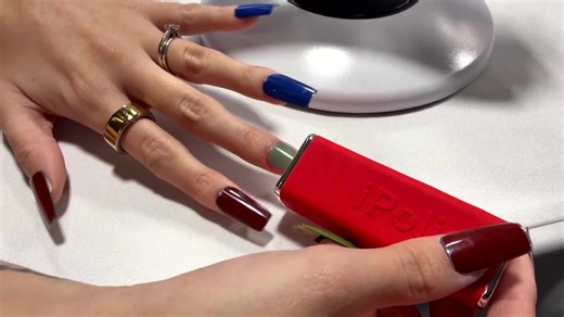 The Florida-based company digital beauty brand iPolish unveiled smart, color-changing press-on nails at CES 2026 in Las Vegas that can flip between over 400 shades in as little as five seconds. | Reuters