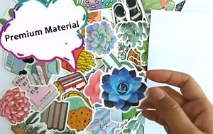 VSCO Stickers for Laptop, 100PCS Cute Vinyl Waterproof Aesthetic Stickers for Water Bottles, Bike, Computer, Phone, PC, Skateboard, Luggage for Teens Girls, Kids