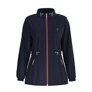 [Hot Item] Lightweight Waterproof Jacket Women Windbreaker with Mesh Lined Adjustable Anorak for Outdoor