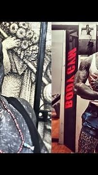 REAL LIFE Alien Bodybuilder Training at The Gym - Anthony Loffredo