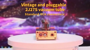 Nobsound E6 Direct Heated Vacuum Tube Preamp Class A Stereo Audio Pre-Amplifier