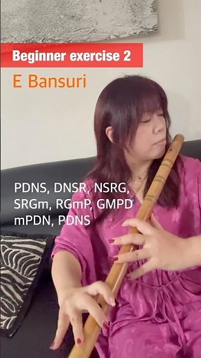 Bansuri beginners excise. #bansuri #flute #バーンスリー #flutemusic