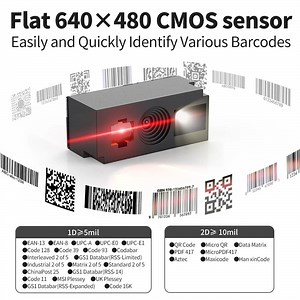 [Hot Item] Barcode Scanner Module 1d 2D Qr Bar Code Reader Machine Fixed Mount Barcode Scanner Engine for Supermarket PDA Parts