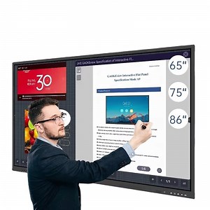 [Hot Item] 65/75/86/98/110inch Interactive Flat Panel Touch Screen Smartboard with Windows OPS