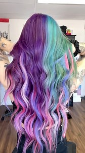1.5K views · 12 reactions | Hand Tied extensions + vivid colors =...