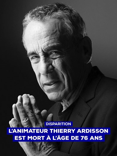 Thierry Ardisson Est Mort à 76 Ans