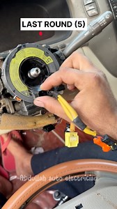 3.9M views · 23K reactions | How to correct fixing steering clock spring #steering #clock #spring #name #fbreelsfypシ゚viralシ | Abdullah auto electrician | Facebook