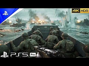 D-DAY | OMAHA BEACH NORMANDY 1944 | Realistic ULTRA Graphics Gameplay 4K 60FPS HDR Call of Duty WW2