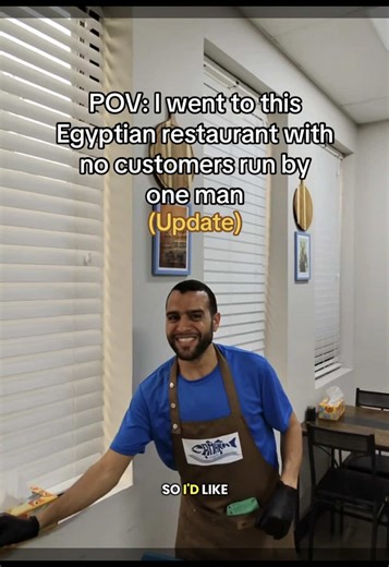 Egyptian Restaurant with No Customers: Samaka Seafood Vlog