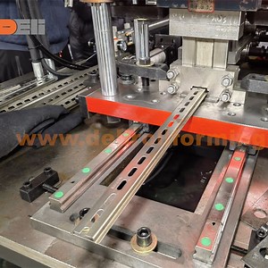 [Hot Item] Deli Full Automatic Roll Forming DIN Rail Making Machine