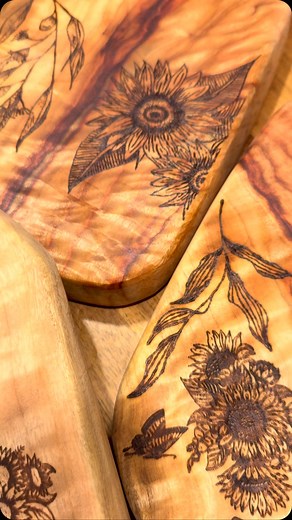 🔥🔥 #woodburningart #woodburningartist #pyrographyart #woodburn #pyrographyart | T&D Rustic Designs