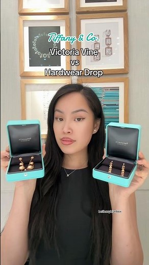 TIFFANY VICTORIA HARDWEAR EARRING JEWELRY TRY ON REVIEW