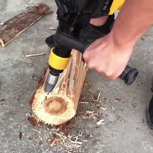 Wood Splitter Drill Bit,Dotmalls Easysplit Drill Bit,4Pcs Removable Firewood Log Splitter Drill Bit,Firewood Drill Bit,Sherem Easy Split Drill Bit,Electric Drills Screw Cone Driver(45mm)