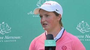 Lottie Woad, now the No. 1 amateur in the world, is back at Augusta aiming to defend her title in style. | For The Win | Facebook