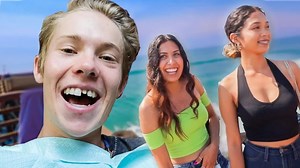 Asking girls the first thing they see in man | Tanner Fox