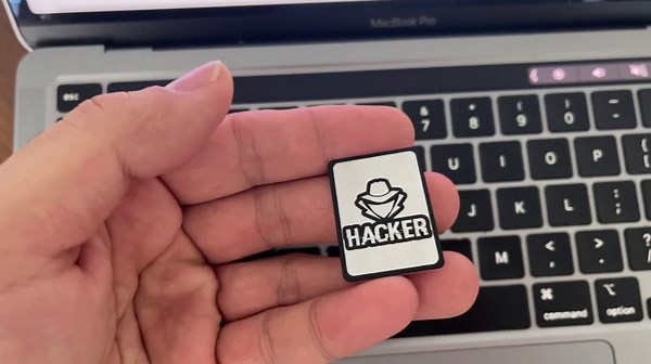 Web Hacker Design Aluminum Sticker Set (Two Emblems)…