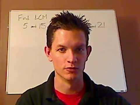 Math Basics - LCM - examples