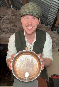 Restoring A Miniature Cask #woodwork #cooper #craft #cask #handtools | Wood Work