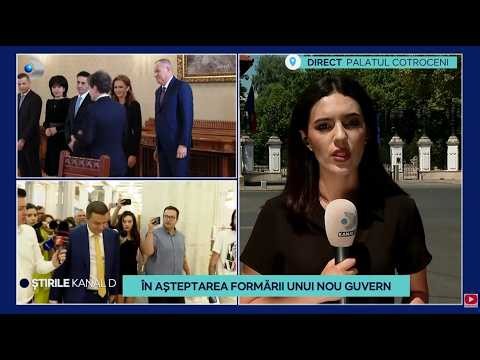 Stirile Kanal D - In asteptarea formarii unui nou GUVERN | Editie de pranz