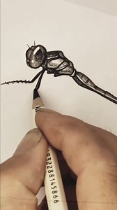 164K views · 3.1K reactions | Very Easy Drawing dragonfly step by step | Viata sanatoasa 76 | Facebook
