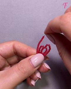 2.1K views | Tutorial of making beaded flowers earrings | Tips & Tricks | Facebook