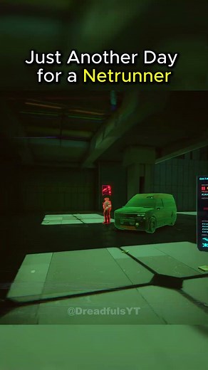 netrunner in a nutshell #cyberpunk2077 #shorts