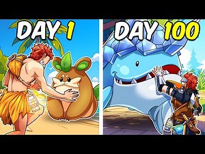 I Spent 100 Days In PALWORLD!