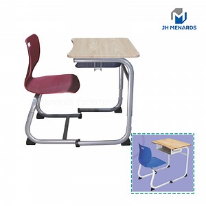 [Hot Item] School Classroom Furniture Student Adjustable Class Room Desk and Chair