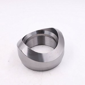[Hot Item] 3/4" Durable Forged Stainless Steel A182 High Pressure Threaded Branch Connection Threadolet