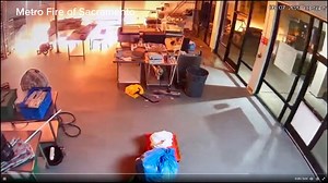 Arson investigation underway following a fire at the Ghost Kitchen in Sacramento