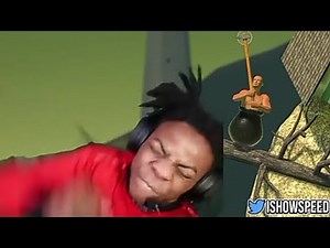 Ishowspeed Getting Over It rage compilation