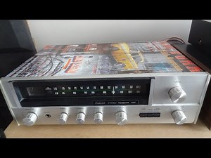 Sansui 331 Output Caps Replacement Test. Capacitor Coupled Amplifier, Receiver ReCap. Vinatge HiFi