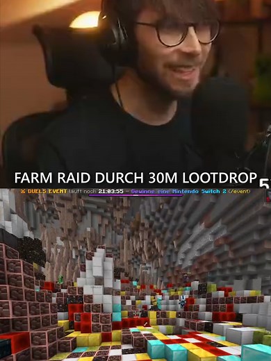 FARM RAID mit 30M LOOTDROP auf HugoSMP
